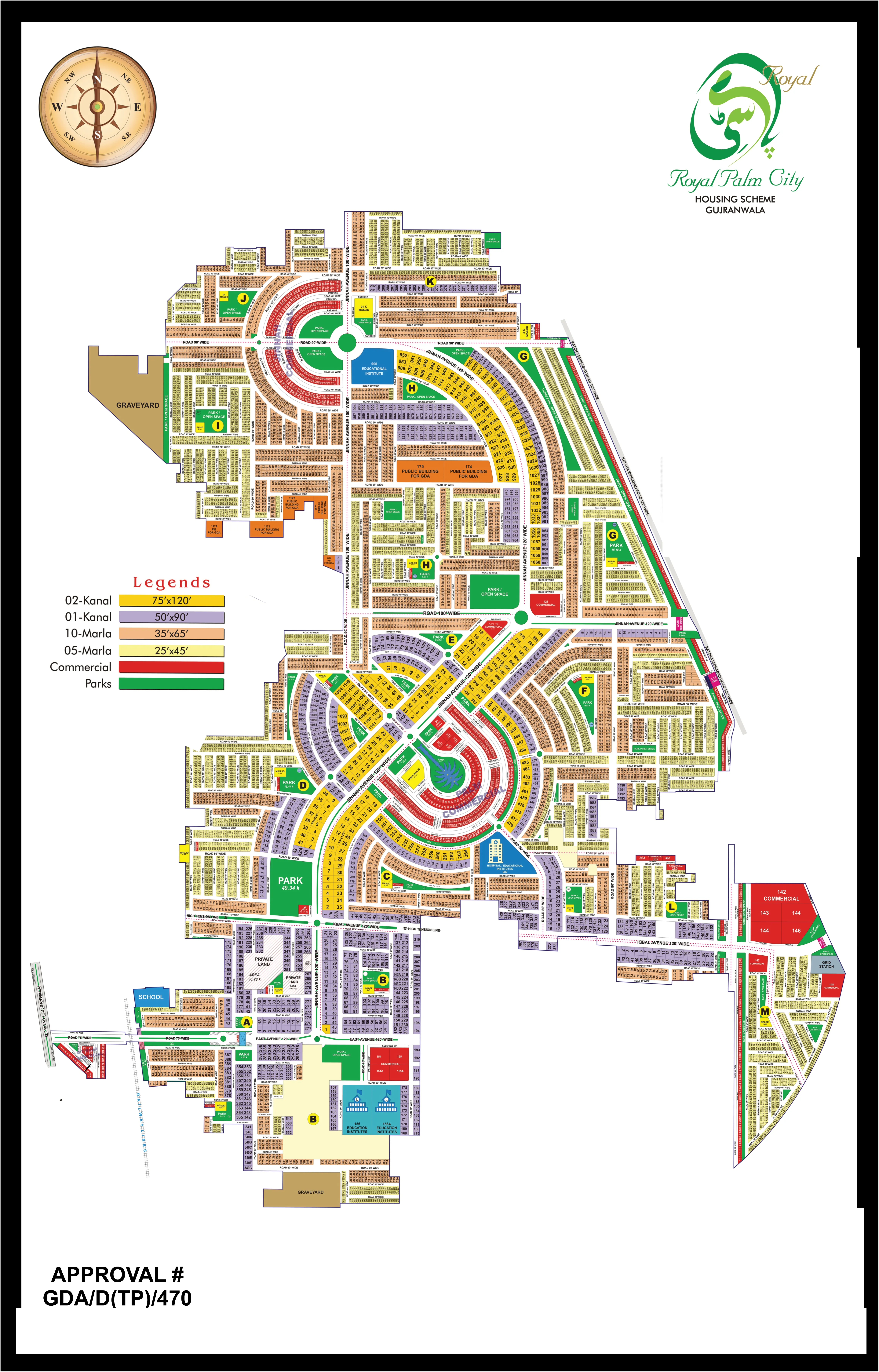 Royal Palm City master plan
